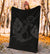 Anchor Gold Gray Tribal Premium Blanket - Polynesian Pride