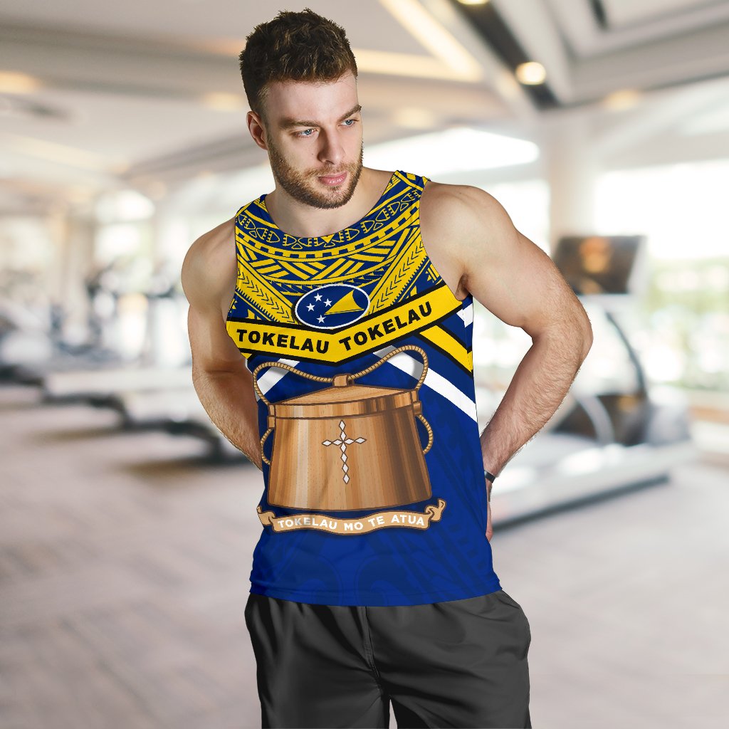 Tokelau Rugby Men Tank Top Version - Polynesian Pride
