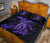 Hawaii Turtle Flower Polynesian Quilt Bed Set - Gray - Polynesian Pride