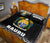 Nauru Quilt Bed Set - Nauru Coat Of Arms Polynesian Tattoo Black Fog Style - Polynesian Pride