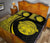 Hawaii Polynesian Pele Kanaka Quilt Bed Set Circle Style Yellow - Polynesian Pride