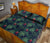 Hawaii Quilt Bed Set Tropical Monstera Leaf Green AH - Polynesian Pride