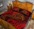 Samoa Quilt Bed Set - Red Shark Polynesian Tattoo - Polynesian Pride