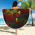 Tuvalu Polynesia Beach Blanket Turtle Hibiscus Reggae - Polynesian Pride