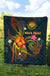Federated States of Micronesia Polynesian Personalised Premium Quilt - Legend of FSM (Blue) - Polynesian Pride