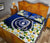 Northern Mariana Islands Quilt Bed Set - Polynesian Plumeria Pattern - Polynesian Pride