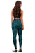 Polynesian Kakau Turtle Blue Hawaii Women's Leggings AH - Polynesian Pride