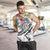 Polynesian Hawaii Men's Tank Top - Summer Plumeria (White) White - Polynesian Pride