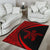 Hawaii Turtle Polynesian Area Rug Circle Style Red - Polynesian Pride