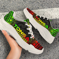Tonga Chunky Sneakers - Polynesian Chief Reggae Version - Polynesian Pride