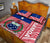 Samoa Flag Polynesian Quilt Bed Set - Polynesian Pride