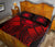 Samoa Polynesian Quilt Bed Set - Samoa Red Seal with Polynesian Tattoo - Polynesian Pride