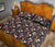 Tropical Hibiscus, Strelitzia Palm Leaves Quilt Bed Set - Polynesian Pride