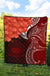 Samoa Premium Quilt - Samoa Seal Wave Style (Red) - Polynesian Pride