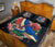 Hawaii Quilt Bed Set - Hawaii Hibiscus Whale Turtle - Polynesian Pride