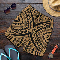 Polynesian Tradition Gold Men's Short - Polynesian Pride