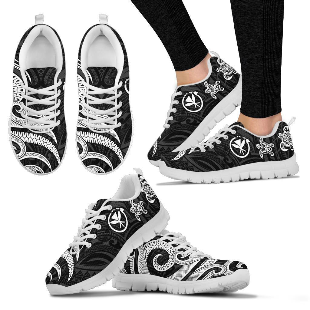 Polynesian Hawaii Sneakers - White Tentacle Turtle - Polynesian Pride