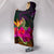 Niue Polynesian Hooded Blanket - Summer Hibiscus - Polynesian Pride