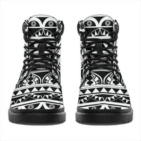Polynesian 14 Season Boots - Polynesian Pattern - Polynesian Pride