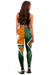 Marshall Islands Leggings - Kwajalein Atoll Marshall Islands Flag with Polynesian Patterns - Polynesian Pride