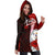 Niue Polynesian Hoodie Dress - Coat Of Arm With Hibiscus - Polynesian Pride