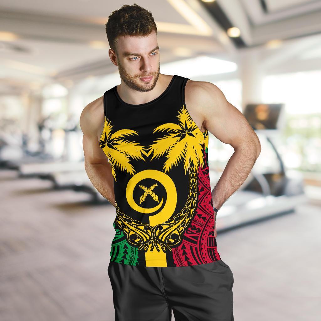 Vanuatu Coconut Men's Tank Top A02 - Polynesian Pride