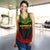 Kanaka Maoli Women's Racerback Tank - Polynesian Chief Reggae Version - Polynesian Pride
