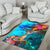 Hawaii Area Rug - Sea Turtle Coral Treasure - Polynesian Pride