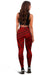 Polynesian Nation Red Hawaii Women's Leggings AH - Polynesian Pride