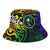 Chuuk Custom Personalised Bucket Hat - Rainbow Polynesian Pattern - Polynesian Pride