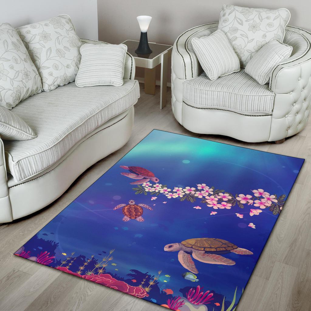 Hawaii Galaxy Ocean Area Rug - Polynesian Pride