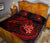 Hawaiian Polynesian Quilt Bed Set - Kanaka Maoli & Red Manta Ray Turtle Tentacle - Polynesian Pride