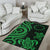 Cook Islands Area Rug - Green Tentacle Turtle - Polynesian Pride