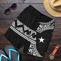 Federated States Of Micronesia Polynesian All Over Print Men's Short - Black Version - Polynesian Pride
