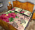 Hawaii Turtle Hibiscus Plumeria Beige Style - Quilt Bed Set AH - Polynesian Pride