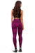 Polynesian Lauhala Mix Pink Hawaii Women's Legging AH - Polynesian Pride