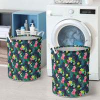 Tropical Hibiscus Hawaii Laundry Basket - Polynesian Pride