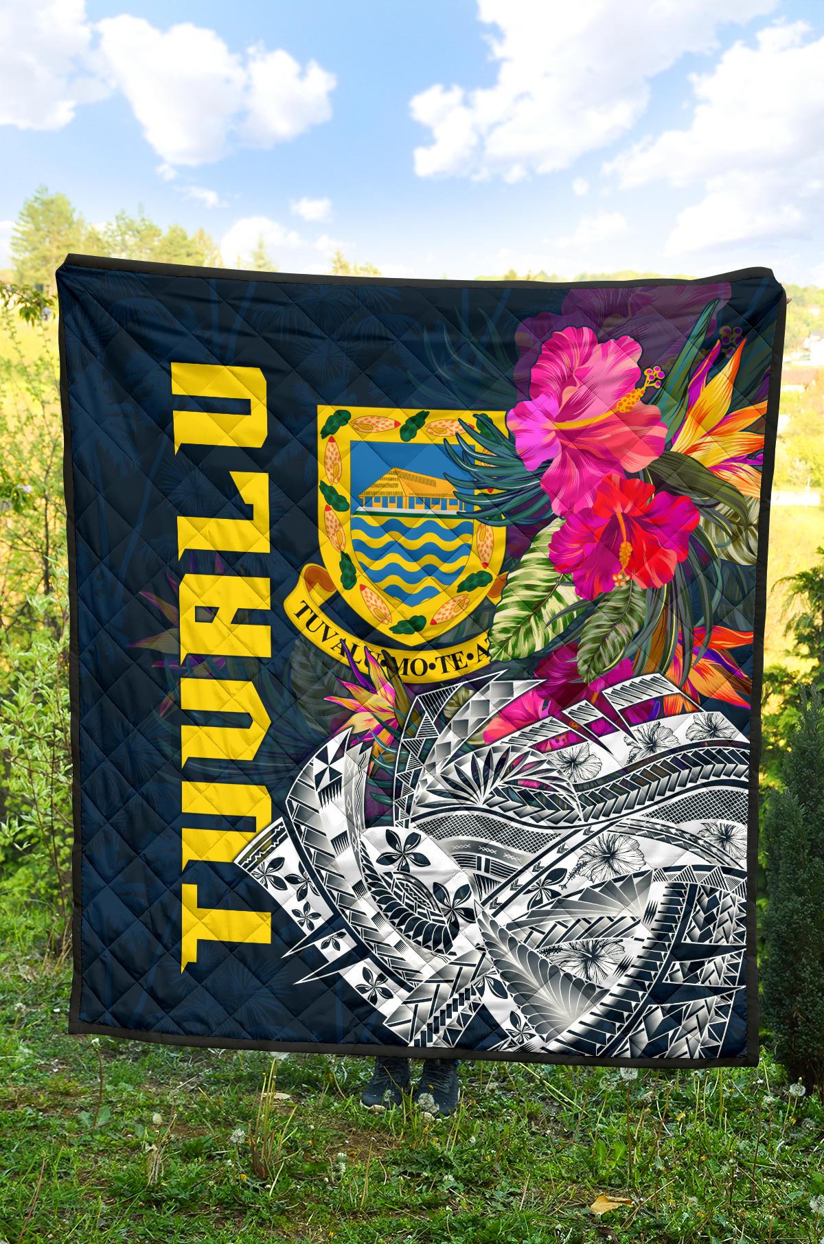 Tuvalu Premium Quilt - Summer Vibes - Polynesian Pride
