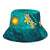 Nauru Polynesian Bucket Hat - Manta Ray Ocean - Polynesian Pride