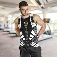 Vanuatu Men Tank Top - Polynesian Tattoo Black - Polynesian Pride