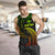 Polynesian Hawaii Custom Personalised Men's Tank Top - Reggae Tribal Wave - Polynesian Pride