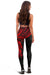 Marshall Islands Polynesian Leggings (Women) - Red Turtle - Polynesian Pride