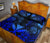 Polynesian Hawaii (Kanaka Maoli) Quilt Bed Set - Blue Turtle Homeland - Polynesian Pride