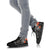 Polynesian Hawaii High Top Shoes - Black Plumeria - Polynesian Pride