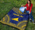 Tokelau Premium Quilt - Tokelau Flag Polynesian Chief BLue Version - Polynesian Pride