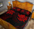 Hawaii Polynesian Turtle Quilt Bed Set Red - Polynesian Pride