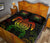 Maori Turtle Quilt Bed Set Rasta - Polynesian Pride