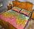 Hawaii Turtle Couple Plumeria Valentine Pattern Quilt Bed Set - Bond Style - AH - Polynesian Pride