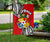 Tonga Rugby Flag Polynesian Style Pinwheel - Polynesian Pride