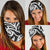 Polynesian Maori Ethnic Ornament Gray Bandana 3 - Pack Gray One Size - Polynesian Pride